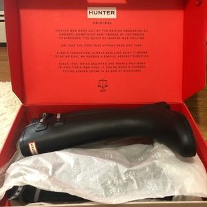 hunter sneaker rain boots